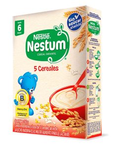 Cereal Nestum Nestlé 5 Cereales 250 Gr