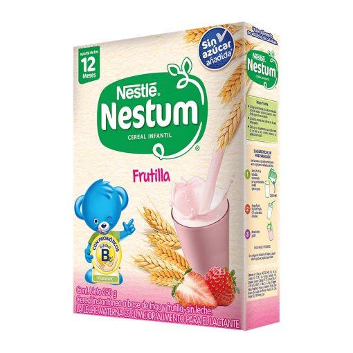 Cereal Nestum Nestlé Frutilla 250 Gr