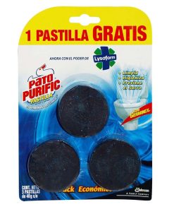Pastilla Para Wc Pato Azul 3 Und