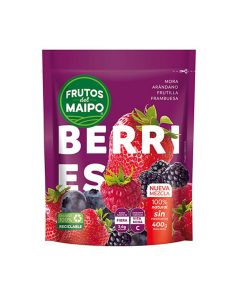 Mix Berries Congelado Frutos Del Maipo 400 Gr