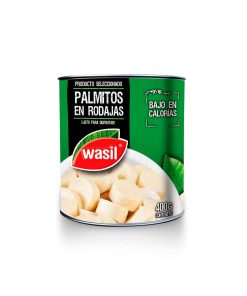 Palmitos En Rodajas Wasil 400 Gr