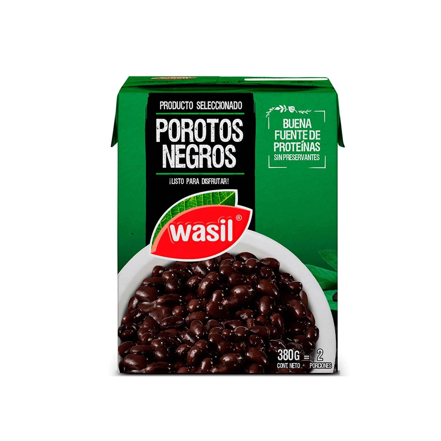Porotos Negros Wasil 380 Gr