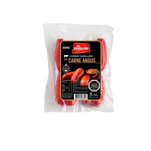 Chorizo Carne Angus La Preferida 500 Gr