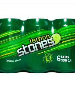 Pack Cerveza Lemon Stones 6 Latas De 350 Cc