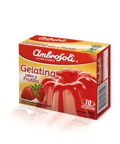 Gelatina De Frutilla Ambrosoli 100 Gr