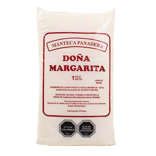 Manteca Doña Margarita Panadero 1 Kg