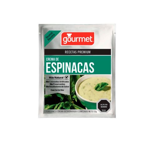 Crema De Espinaca Gourmet 53 Gr