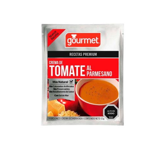 Crema Tomate Al Parmesano Gourmet 53 Gr