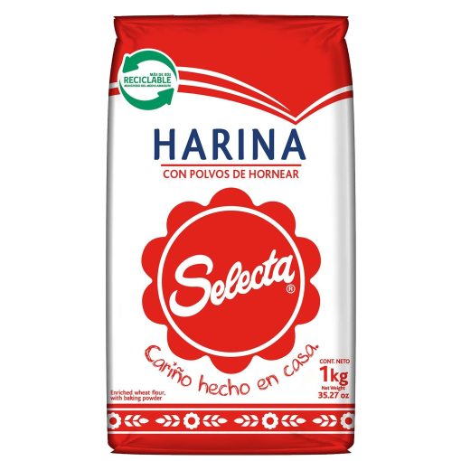 Harina Con Polvos Selecta 1 Kg