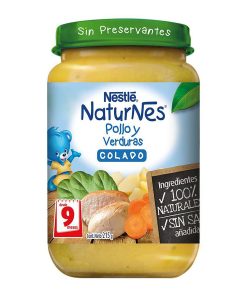 Colado Naturnes Nestlé Pollo Y Verduras 215 Gr