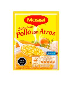 Sopa De Pollo Con Arroz Maggi 70 Gr