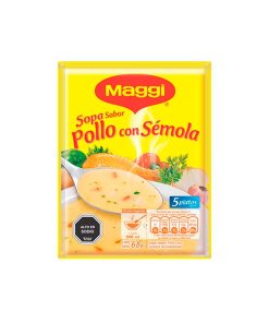Sopa De Pollo Con Sémola Maggi 68 Gr