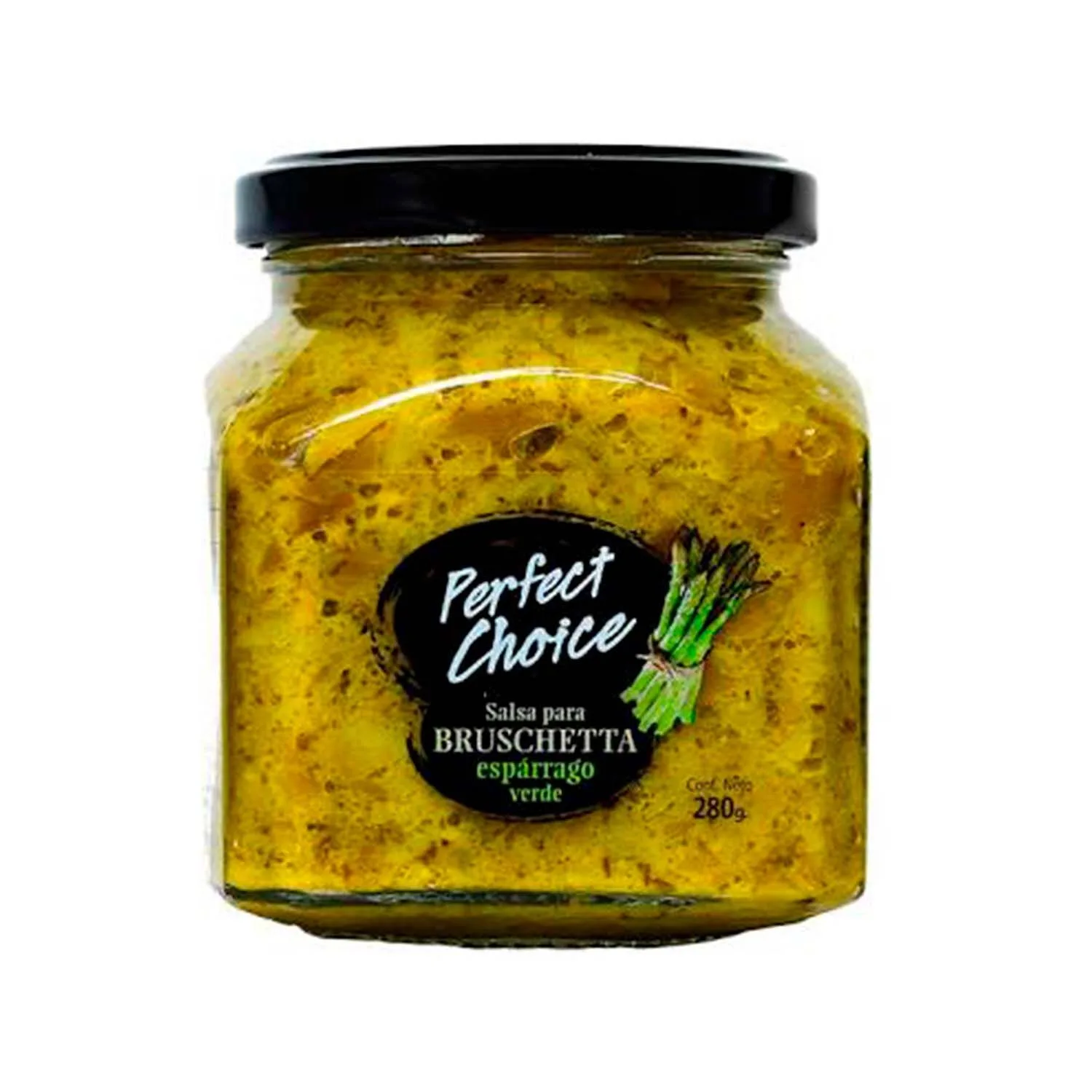 Salsa Para Bruschetta Espárrago Verde Perfect Choice, 280g