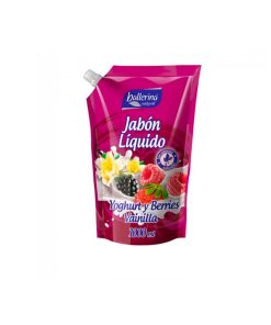 Jabon Liquido Ballerina Yoghurt/berries/vainilla 750 Ml