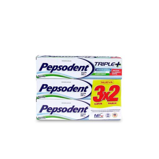 Pack Crema Dental Pepsodent 90 Gr X 3 Und