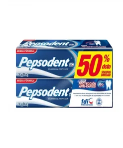 Crema Dental Pepsodent Protección Anti-caries, Pack 2 Unid. X 130gr. Crema Dental Pepsodent Protección Anti-caries, Pack 2 Unid. X 130gr.