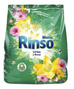Detergente En Polvo Rinso Lirios Y Rosas 3 Kg