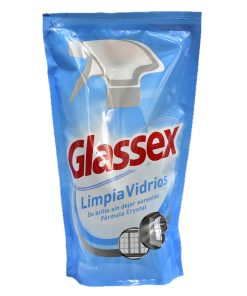 Limpiavidrios Glassex Cristal Repuesto 420 Ml