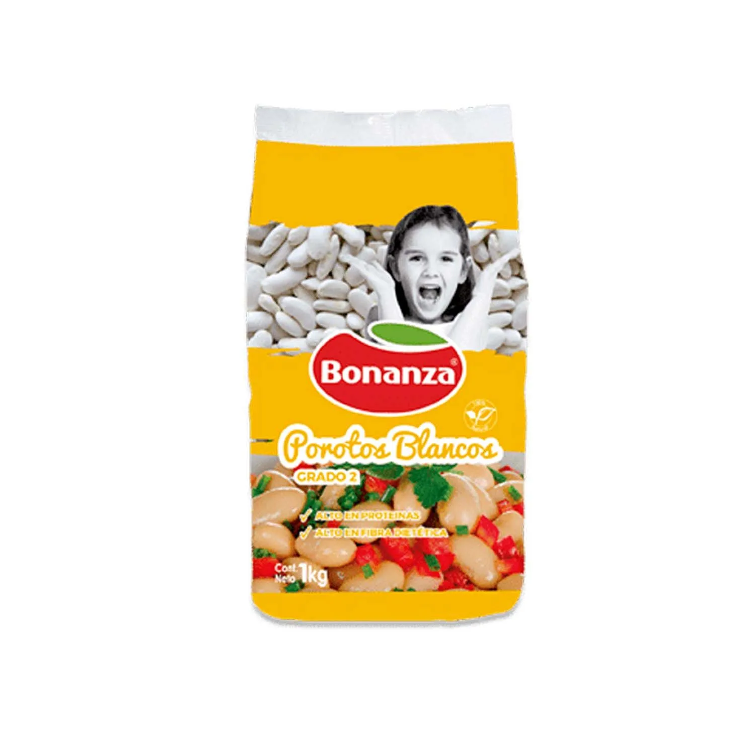 Poroto Blanco Bonanza 1 Kg