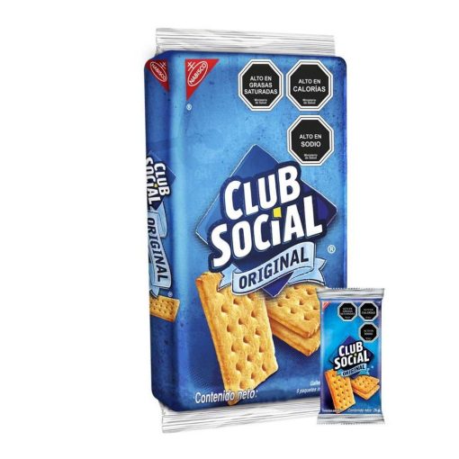Galletas Saladas Club Social 9 Paquetes Individuales