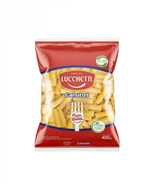 Fideos Lucchetti Canutos, 400g