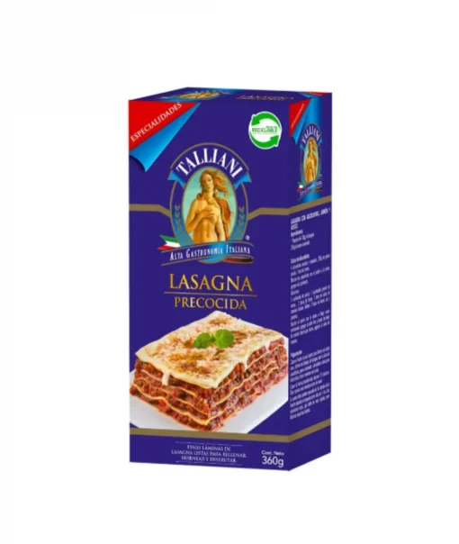 Lasaña Talliani Precocida, 360g