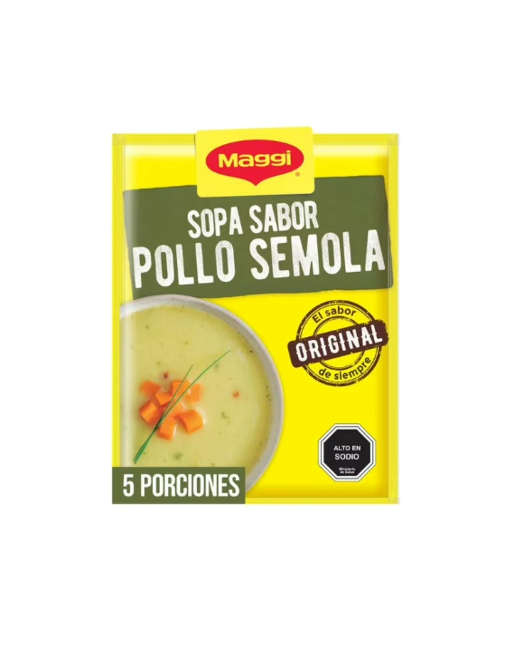 Sopa De Pollo Con Sémola Maggi, 68g Sopa De Pollo Con Sémola Maggi, 68g