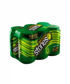 Cerveza Stones Lemon 2,5°, Pack 6 Unid. Latas De 350cc Cerveza Stones Lemon 2,5°, Pack 6 Unid. Latas De 350cc