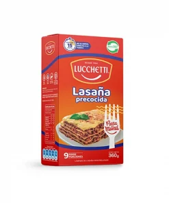 Lasaña Lucchetti Precocida, 360g Lasaña Lucchetti Precocida, 360g