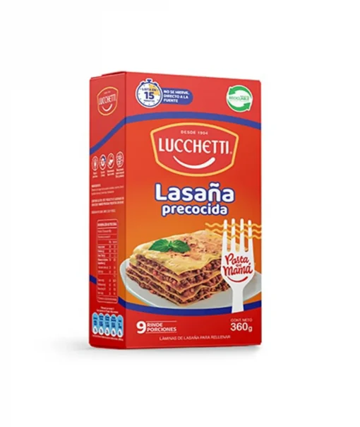 Lasaña Lucchetti Precocida, 360g