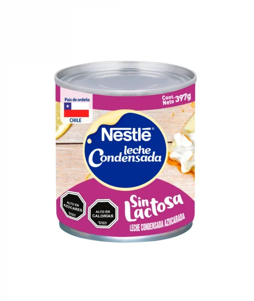 Leche Condensada Sin Lactosa Nestlé, 397g