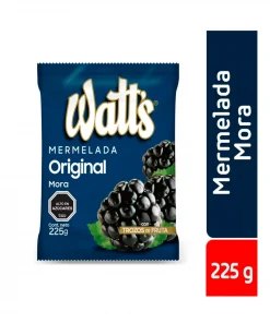 Mermelada Watts De Mora Con Trozos De Fruta, 225gr. Mermelada Watts De Mora Con Trozos De Fruta, 225gr.