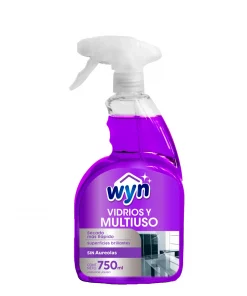 Limpiavidrios Multiuso Sin Aureolas Wyn 750 Ml