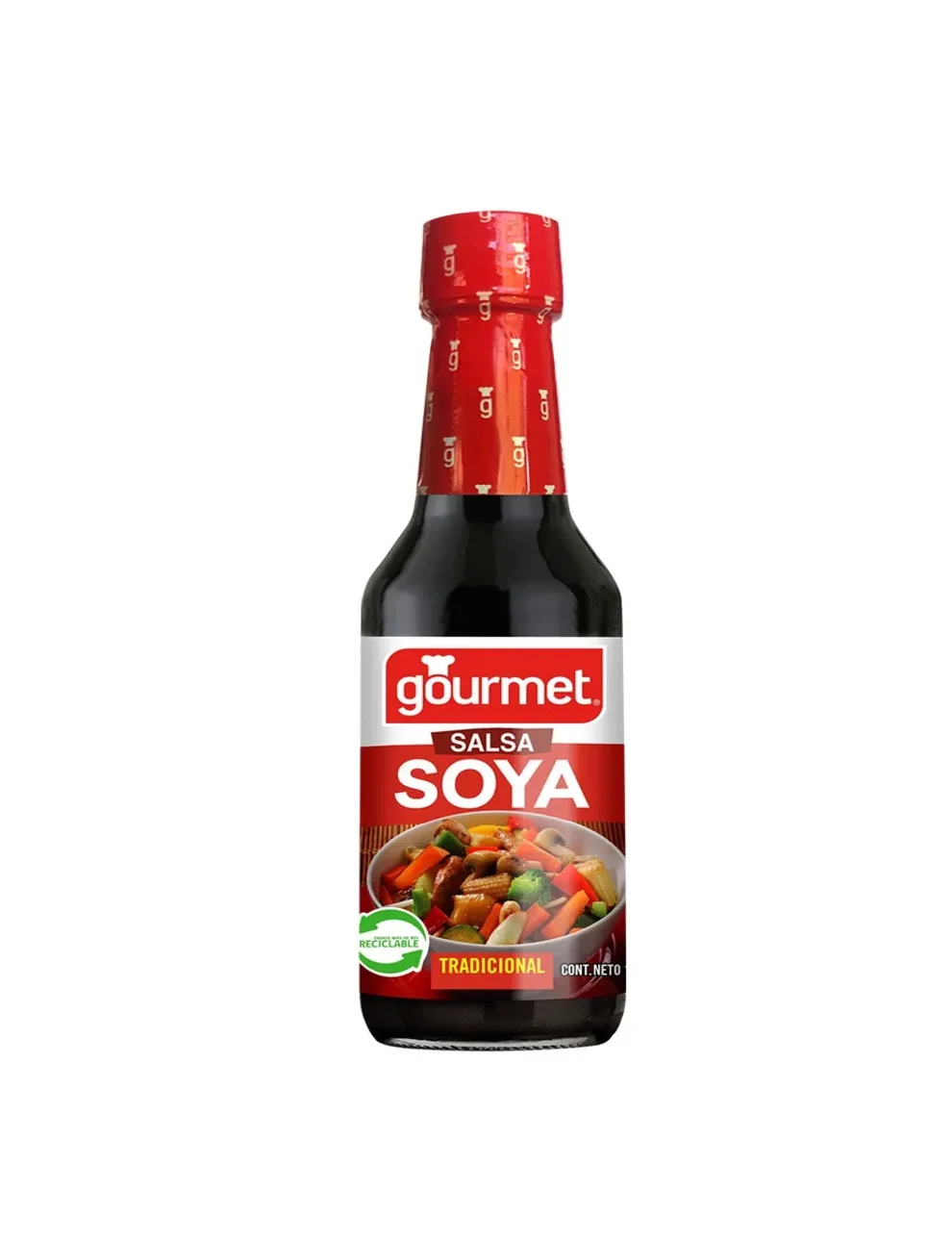 Salsa De Soya Tradicional Gourmet Botella, 165ml Salsa De Soya Tradicional Gourmet Botella, 165ml