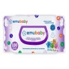 Toallitas Húmedas Para Bebés Emubaby Perfumadas Y Resistentes, 100 Unid.