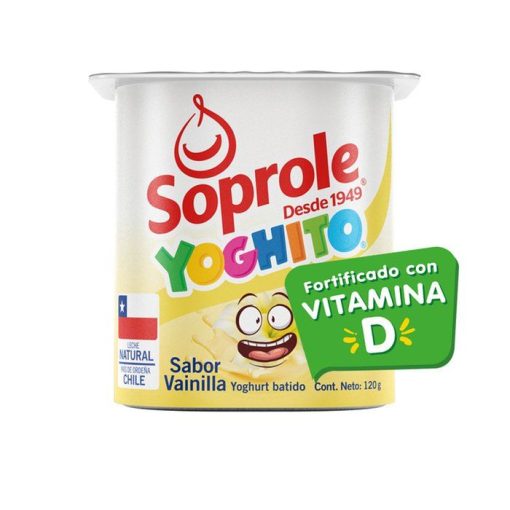 Yoghurt Yoghito Soprole Vainilla 120 Gr