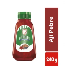 Ají Pebre Crema Jb, 240gr. Ají Pebre Crema Jb, 240gr.
