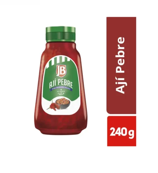 Ají Pebre Crema Jb, 240gr.
