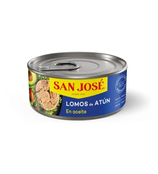 Atún Lomito En Aceite San José, 160g Neto (104g Drenado)