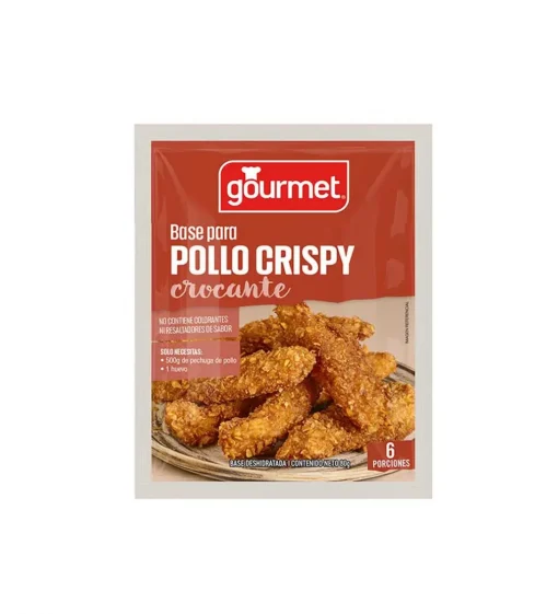 Base Para Pollo Crispy Crocante Gourmet, 80g