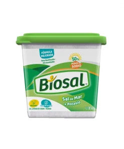 Biosal Light Con 50% Menos De Sodio Pote, 850g. Biosal Light Con 50% Menos De Sodio Pote, 850g.