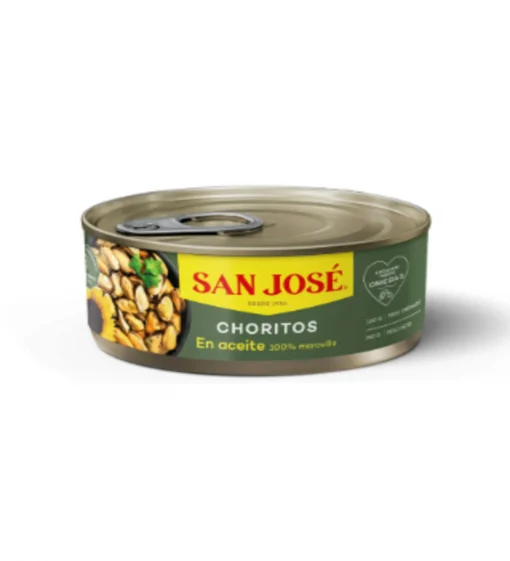 Choritos En Aceite 100% Maravilla San José, 190g Neto (100g Drenado)