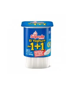 1+1 Soprole Natural Endulzado 155 Gr