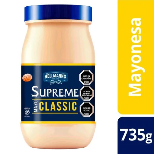 Mayonesa Hellmann`s Supreme Pote 735 Gr