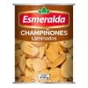Champiñones Laminados Esmeralda, 400g Neto (drenado 230g)