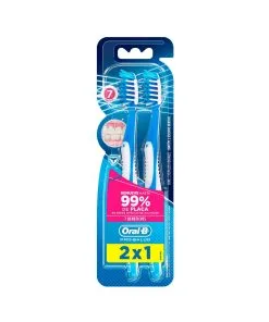 Cepillo Dental Oral-b Pro-salud Crossaction Suave, Blíster 2 Unid.