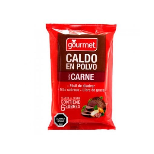 Caldo En Polvo Sabor Carne 48 Grs