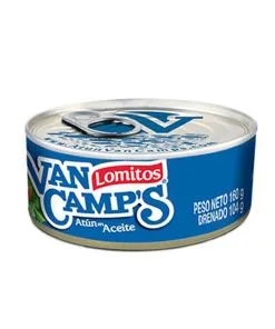 Atún Lomitos En Aceite Van Camp´s, 142g Neto (92g Drenado)