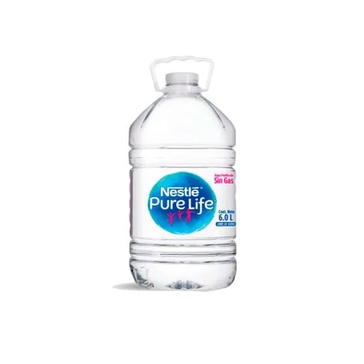 Agua Pure Life Purificada Sin Gas Nestlé - Bidón 6lts.