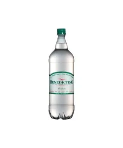 Agua Mineral Benedictinos Con Gas, 1.5lts.